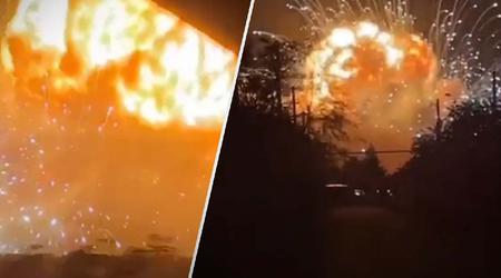L'Ucraina ha sferrato un altro attacco straordinario a una base di stoccaggio di munizioni di artiglieria: questa volta è stata colpita una struttura militare nella regione di Krasnodar (video)