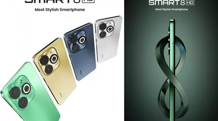 Infinix Smart 8 HD è uno smartphone economico da 75 dollari con design Apple iPhone 15 Pro