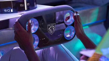 Peugeot sta lavorando a Hypersquare, un volante per auto di nuova generazione con touchpad e funzionalità aggiuntive