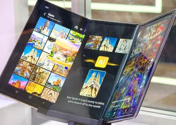 Primo sguardo al Galaxy Z TriFold ...