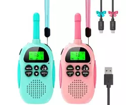 Ushining Toys Walkie Talkie per bambini 3-12 anni 