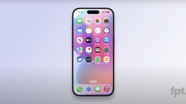 L'interfaccia di iOS 19 con icone ...
