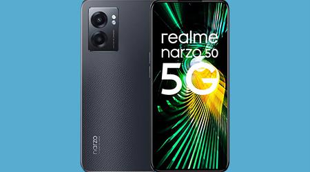 realme Narzo 50 con schermo a 90 Hz, chip Dimensity 810, batteria da 5000 mAh e NFC è in vendita su Amazon a 129 euro (30 euro di sconto)