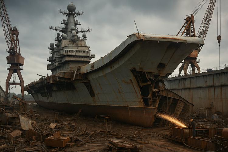 L'Ammiraglio Kuznetsov potrebbe essere mandato per ...