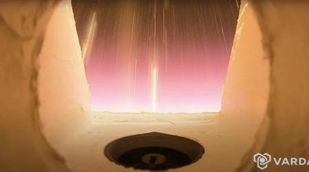 La capsula W-1 della Varda Space Industries cattura un filmato esclusivo del suo rientro nell'atmosfera terrestre