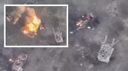 Le forze ucraine hanno distrutto due carri armati russi T-80BV e due veicoli da combattimento di fanteria in un'unica battaglia