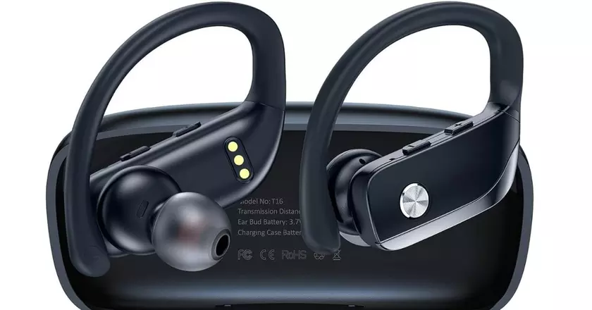 BMANI T16 cuffie con gancio orecchio