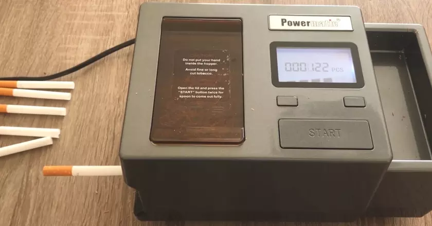 Powermatic III+ Macchina per sigarette facile da usare