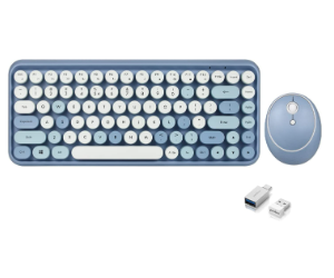 Combo mini tastiera e mouse wireless Perixx PERIDUO-713