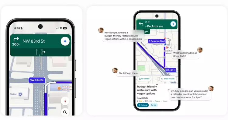 Google Maps ottiene l'integrazione con Gemini ...