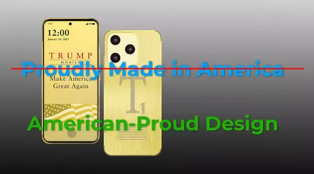 Scandalo. Trump Mobile ha rimosso l'iscrizione "Fatto in America" dal sito web del suo smartphone dorato