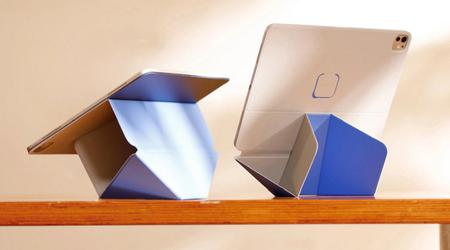 Origami del XXI secolo: Viene presentata Dynamic Folio, un'insolita custodia per iPad che permette di montare il tablet in più di venti posizioni.