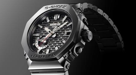 Sono state svelate le origini del design del Casio MRG-B2100R-1: cassa in titanio e quadrante blu scuro con elementi della cultura giapponese.
