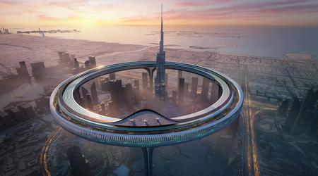 Znera Space propone di costruire un edificio Downtown Circle di 550 metri attorno al grattacielo più alto del mondo, il Burj Khalifa