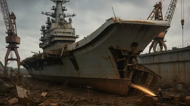 L'Ammiraglio Kuznetsov potrebbe essere mandato per ...