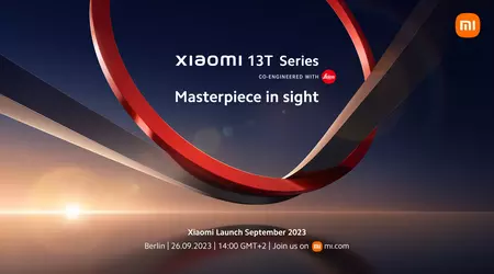 È ufficiale: lo Xiaomi 13T e lo Xiaomi 13T Pro debutteranno in Europa il 26 settembre.