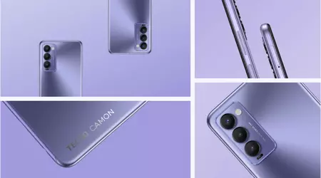 Tecno Camon 18T - Helio G85, doppia fotocamera da 48MP e Android 11 per $ 165
