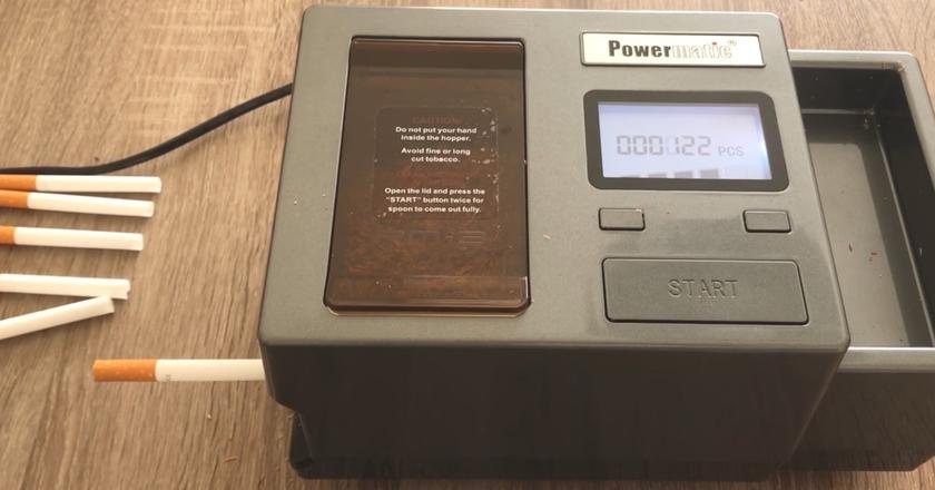 Powermatic III+ Macchina per sigarette facile da usare