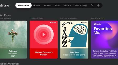Apple Music App appare sulle smart TV di LG