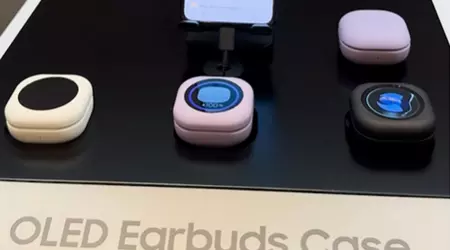 Samsung ha svelato una custodia per cuffie Galaxy Buds con display OLED