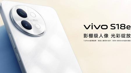 vivo S18e - Dimensità 7200, display a 120Hz, fotocamera da 50MP con OIS, NFC, altoparlanti stereo e Android 14 a partire da 295€.