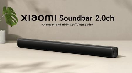 Xiaomi presenta Soundbar 2.0ch: soundbar economica con Bluetooth 5.3 e un'ampia gamma di porte