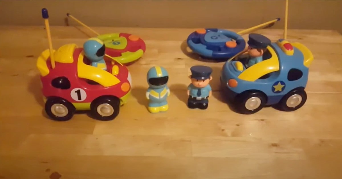 JOYIN CARTOON POLICE auto rc per i più piccoli
