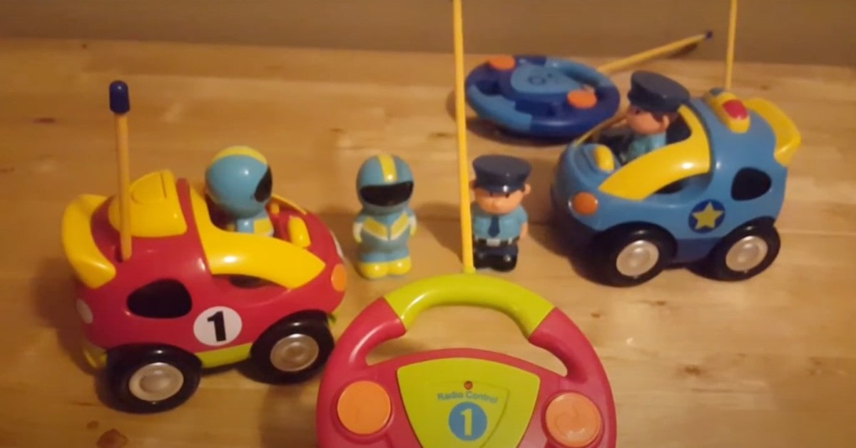 JOYIN CARTOON POLICE migliore auto telecomandata per i più piccoli