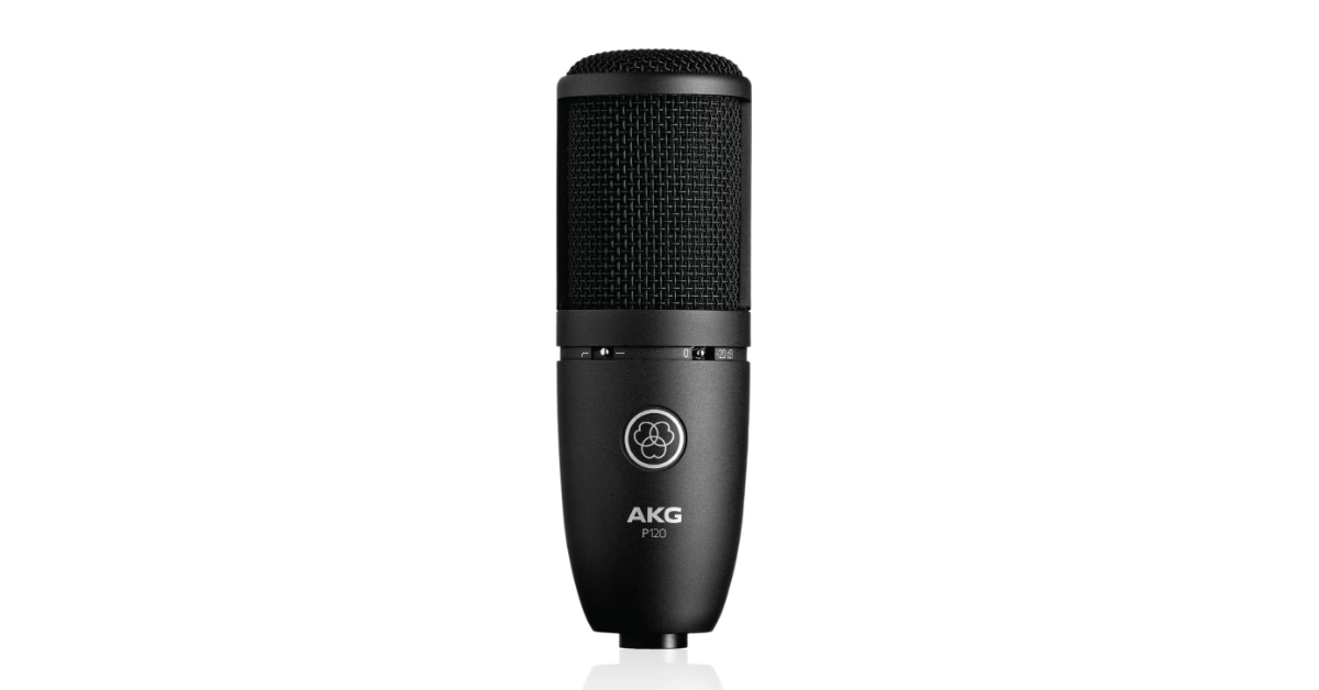 AKG P120 miglior microfono a condensatore per le voci