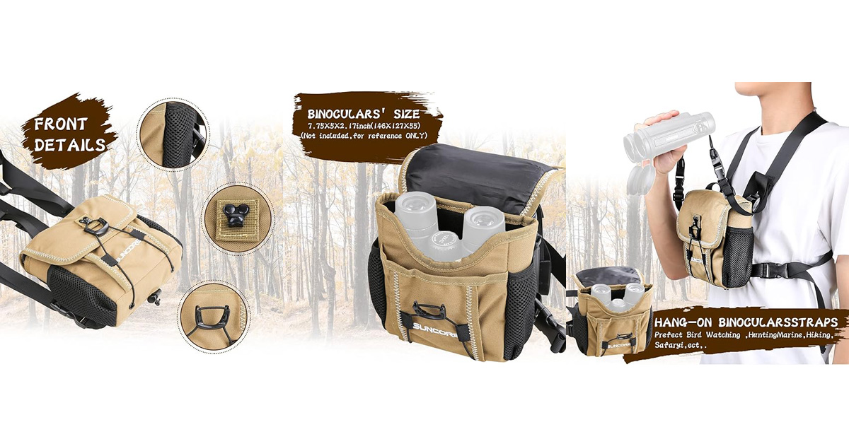 AOTUMUT imbracatura per binocolo per la caccia