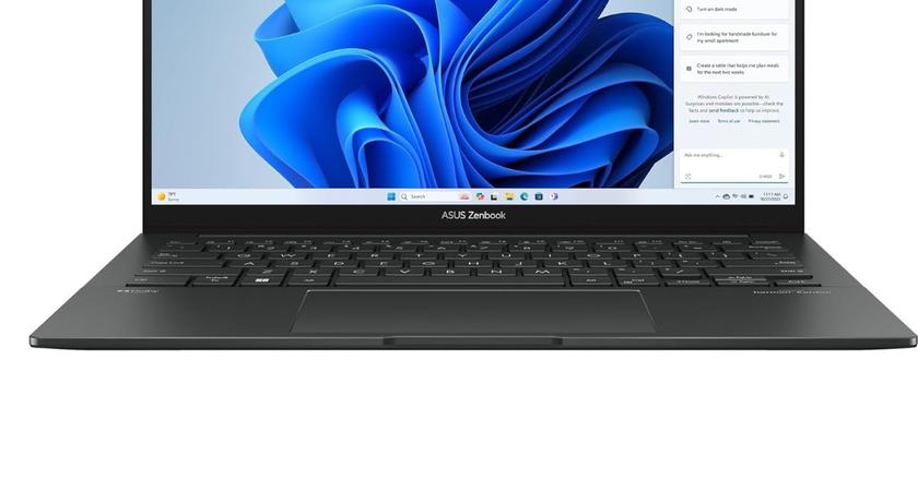 ASUS ZenBook 14 OLED Q415 portatile per workation