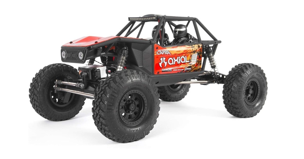 AXIAL CAPRA 1.9 Unlimited 4WD RC Rock Crawler Trail Buggy costoso rc cars