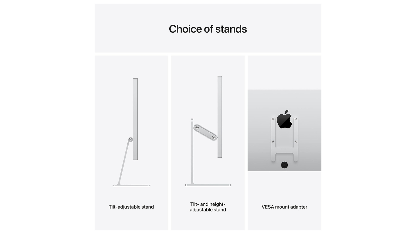 Apple Studio Display monitor esterno MacBook