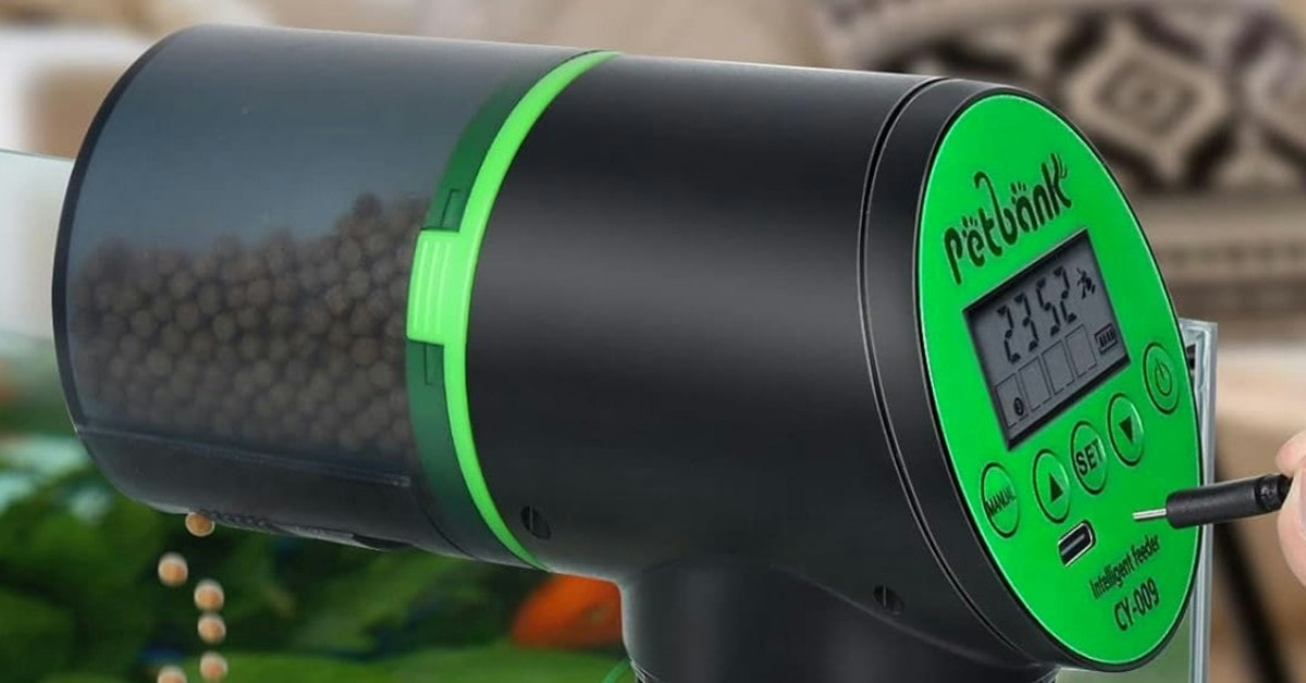 FISHNOSH dosatore mangime acquario