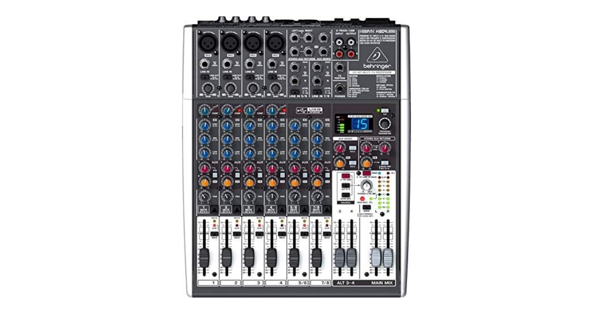 Behringer Xenyx X1204USB, piccolo mixer per home studio