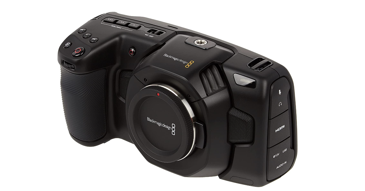 Blackmagic Design Pocket Cinema Videocamera 4K per ambienti bui
