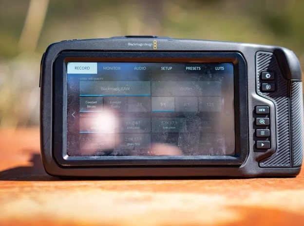 Blackmagic Pocket Cinema 6K Pro videocamera per band