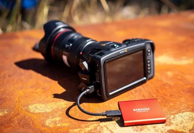 Blackmagic Pocket Cinema 6K Pro telecamera professionale videoclip