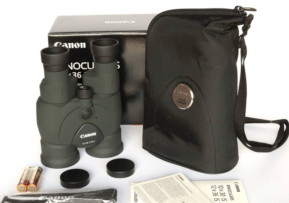 Binocolo stabilizzatore Canon 12x36 IS III