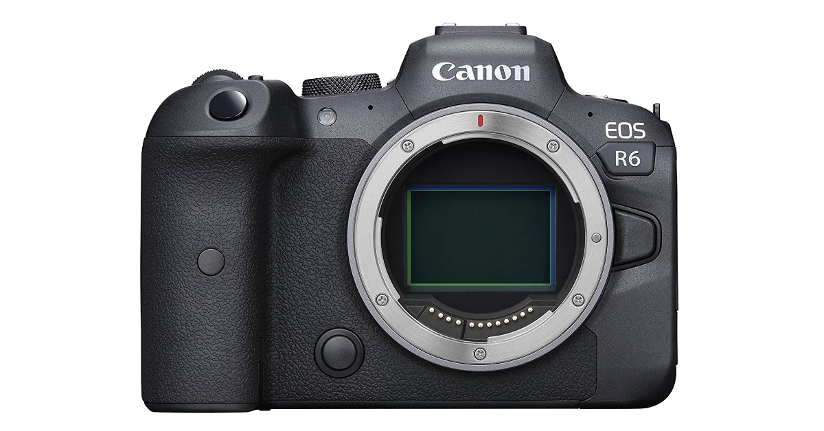Fotocamera Canon EOS R6 per le interviste