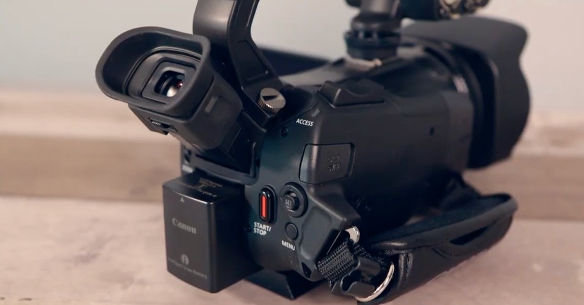 Videocamera Canon XA60 per basse luci