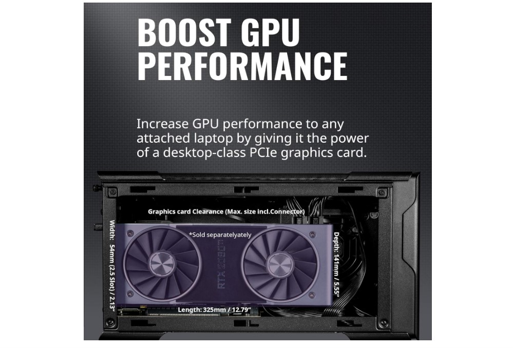 Cooler Master MasterCase EG200 dock per eGPU