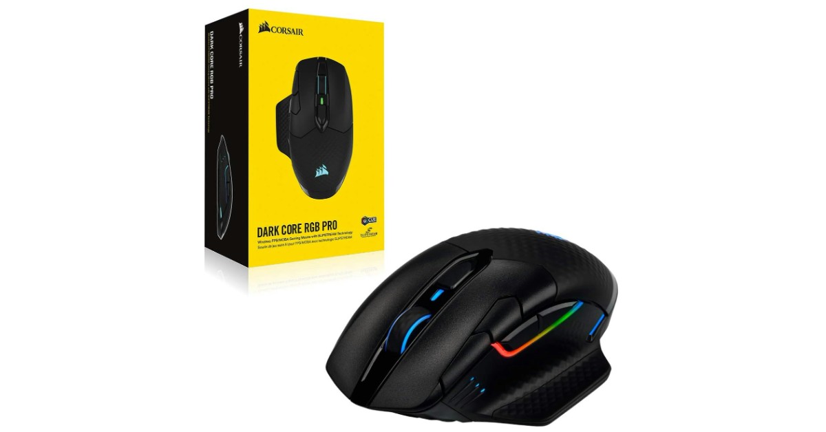  Corsair Dark Core RGB Pro miglior mouse gaming senza cavo