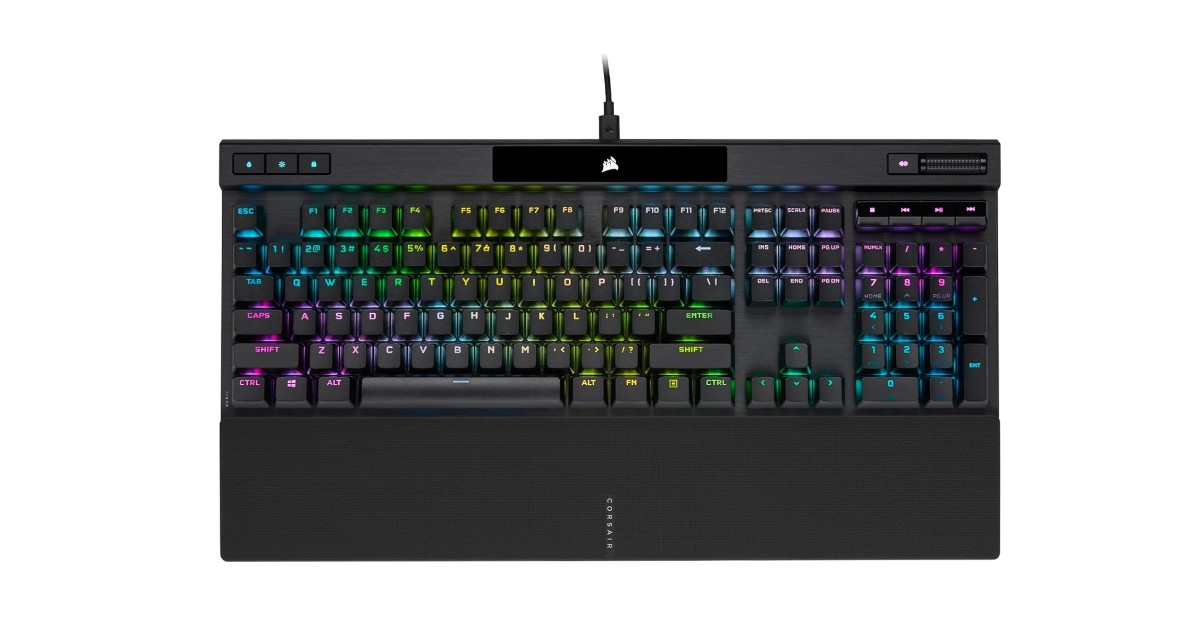 Tastiera meccanica silenziosa Corsair K70 RGB PRO