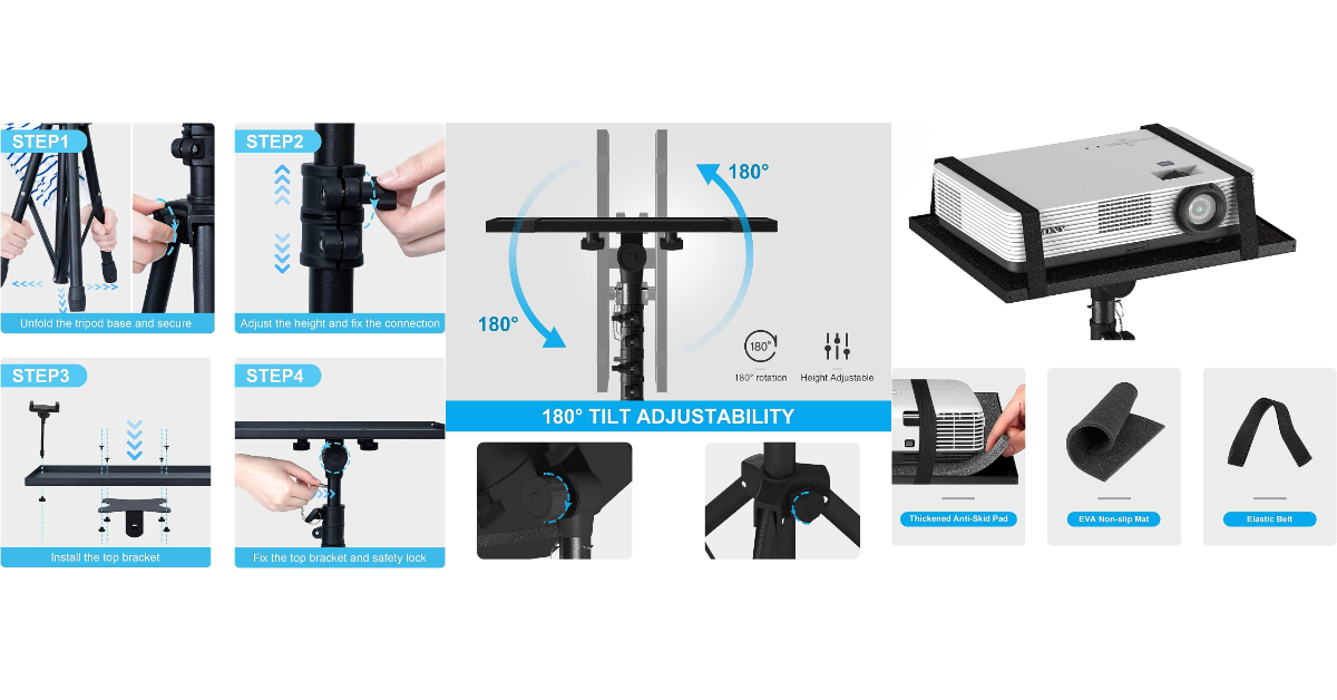 DECOSIS miglior supporto per proiettore da esterno