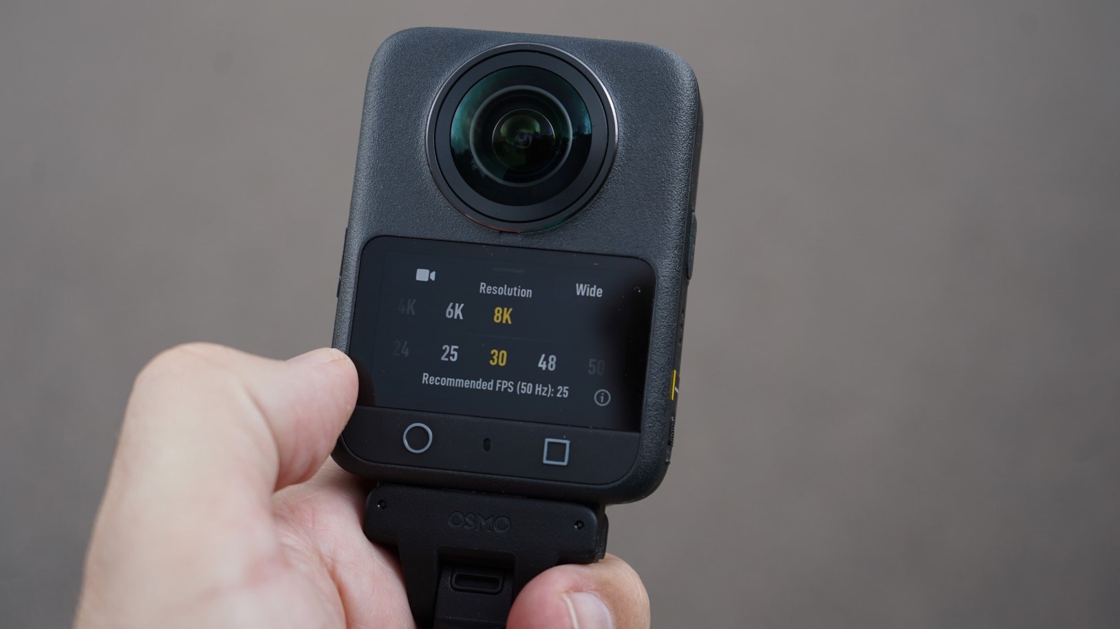 DJI Osmo, videocamera d'azione a 360 gradi