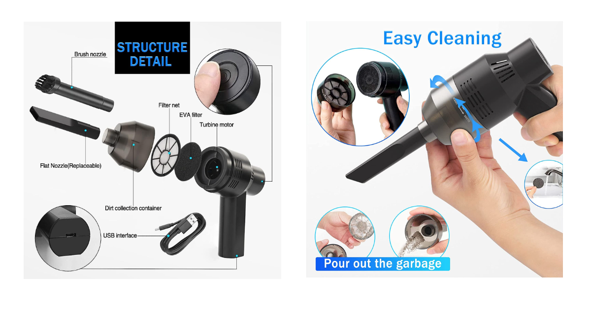 Dealswin miglior rimuovi polvere aria compressa