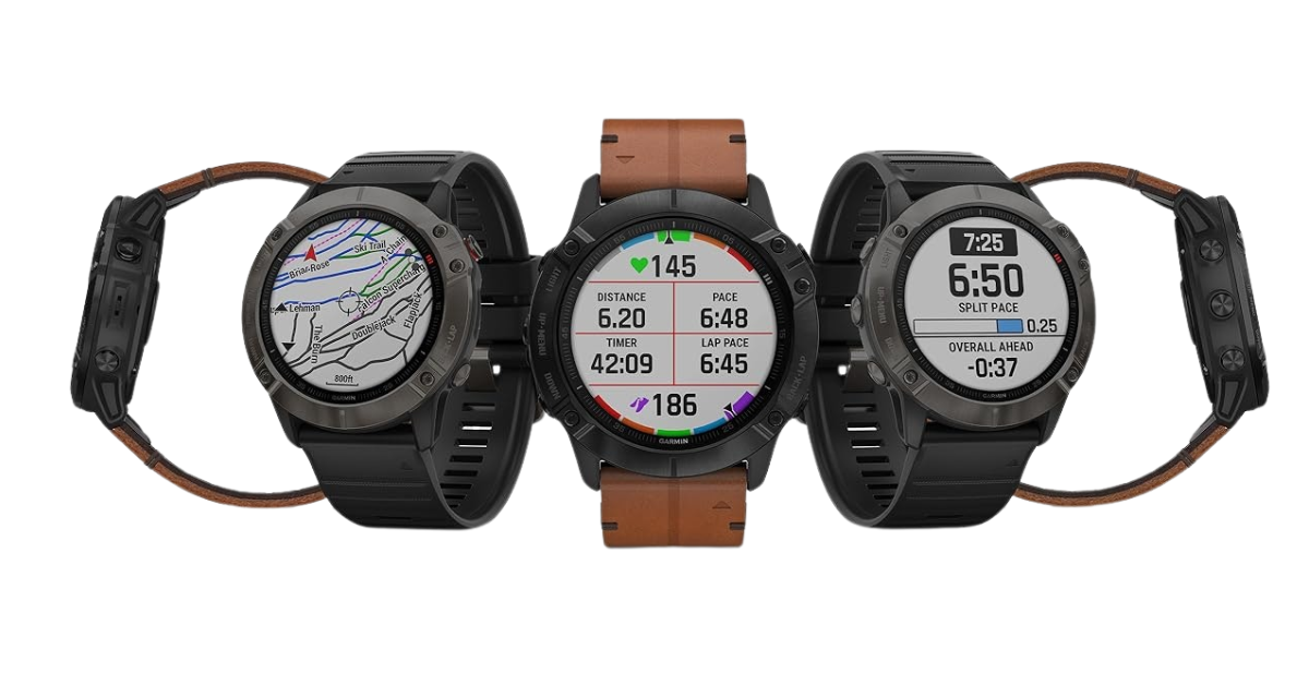 GARMIN FENIX 6X SAPPHIRE orologio fitness tracker senza telefono