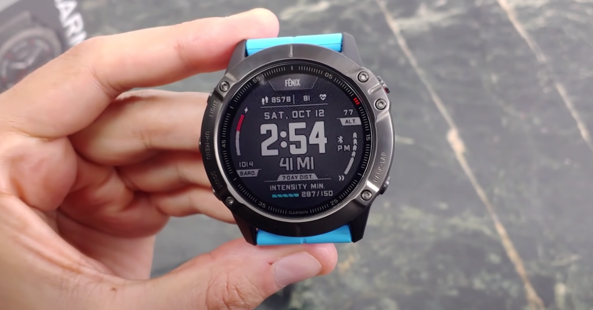 GARMIN FENIX 6X SAPPHIRE orologio GPS senza telefono