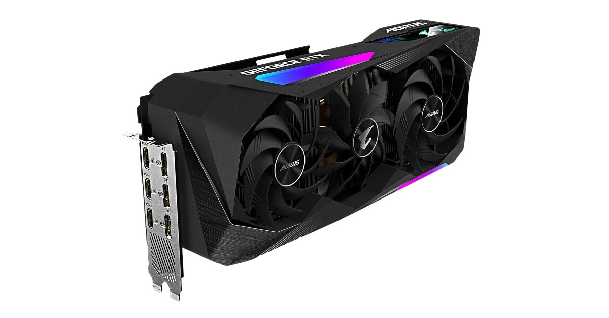 GIGABYTE AORUS GeForce grafica RTX 3070 Ti Master